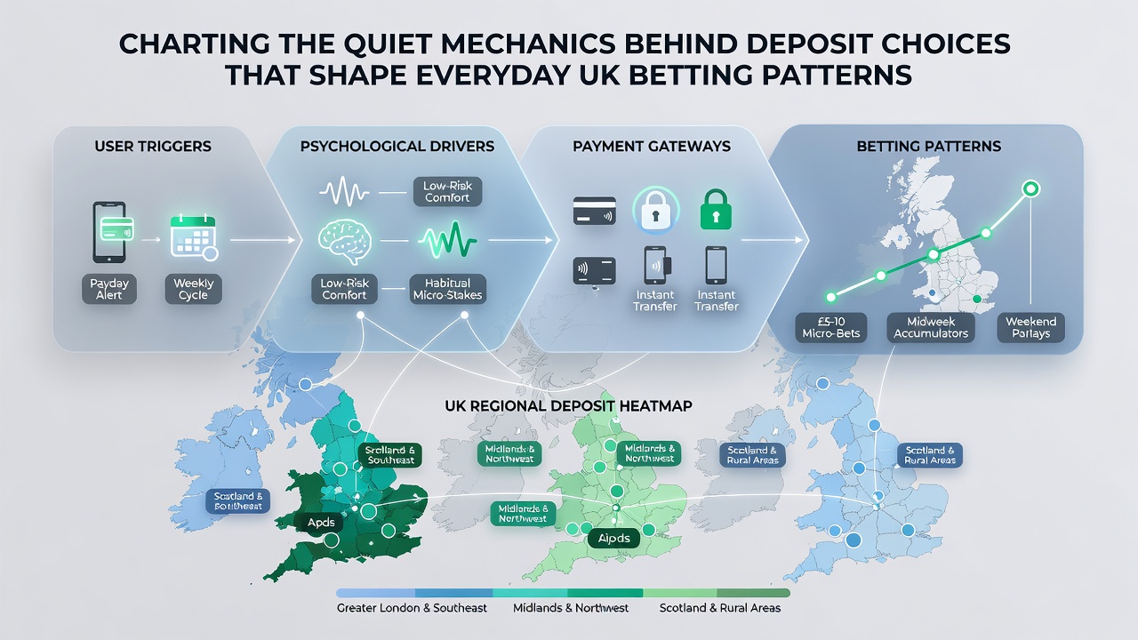 Comparison chart of deposit processing times versus average bet frequency across UK platforms
