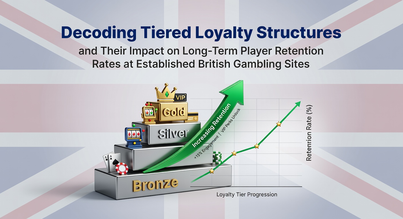 Infographic showing tiered loyalty levels and player progression paths at British betting sites