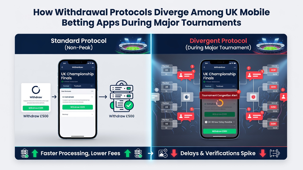 Comparison of withdrawal timelines and payment options on UK betting mobile applications